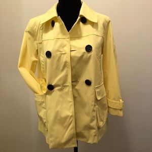 Martin + Osa yellow spring rain jacket small